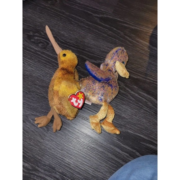 Ty Beanie Babies beak and dinky - Picture 1 of 3